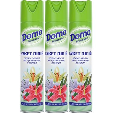 Освіжувач повітря</br>Domo Fresh Line</br>Букет лілій</br>300 мл