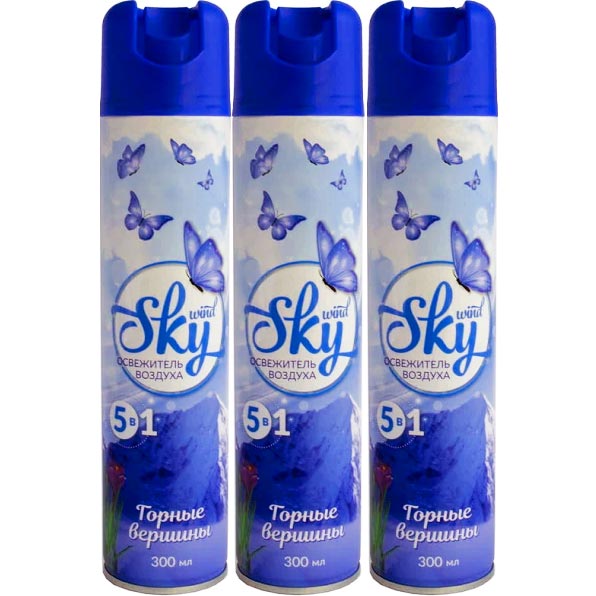 Освіжувач повітря</br>SKY</br>Гірські вершини</br>300 мл