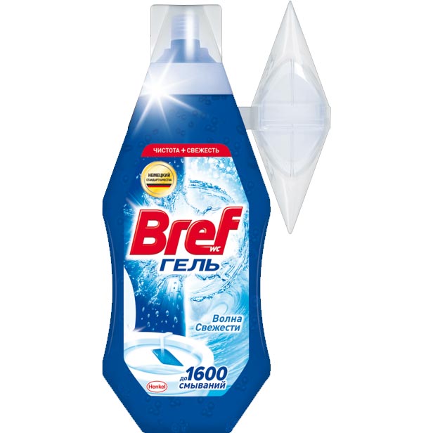 Засіб BREFдля чистки туалетаХвиля свіжості360 мл
