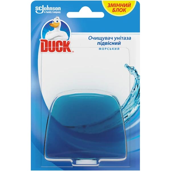 Туалетне каченя</br> для унітазів </br>змінний </br>Морський</br>55 мл