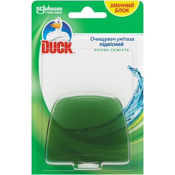 Туалетне каченя</br> для унітазів </br>змінний </br>Лісова свіжість</br>55 мл