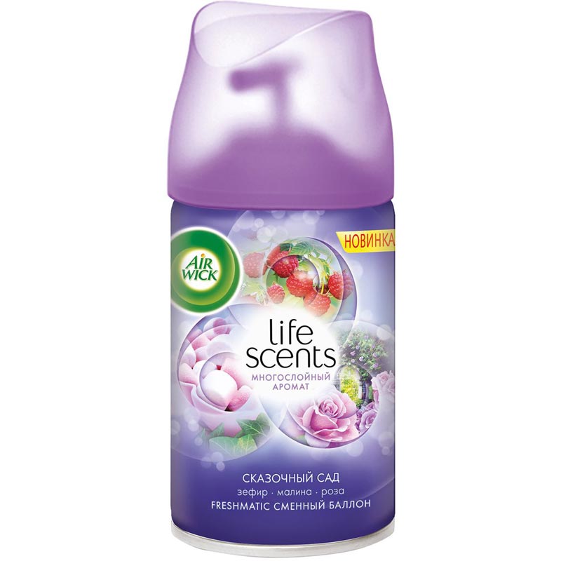 Змінний балон</br>Air Wick</br>Казковий сад</br>250 мл 