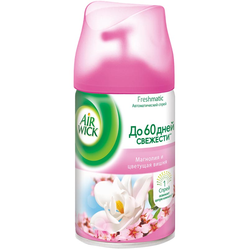 Змінний балон</br>Air Wick</br>Магнолія+вишня</br>250 мл 