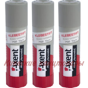 Клей-карандаш Axent 15г