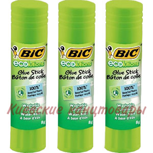 Клей-карандаш ECOlutions BIC 8 гр