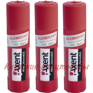 Клей-карандаш Axent PVP 25 г 